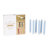 Wax Indoor and Outdoor Flameless Pillar Candles with Remote Control (Set of 6)-1412930972-1412930971