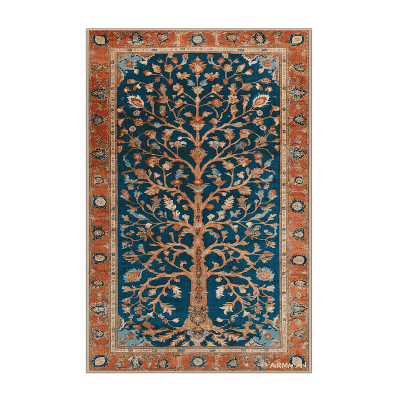 Tapis brun lavable à la machine, Tapis de couloir 2 pi x 4 pi