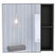 Armoire à pharmacie, miroir, deux tablettes extérieures, armoire à une porte, trois tablettes intérieures-238263242