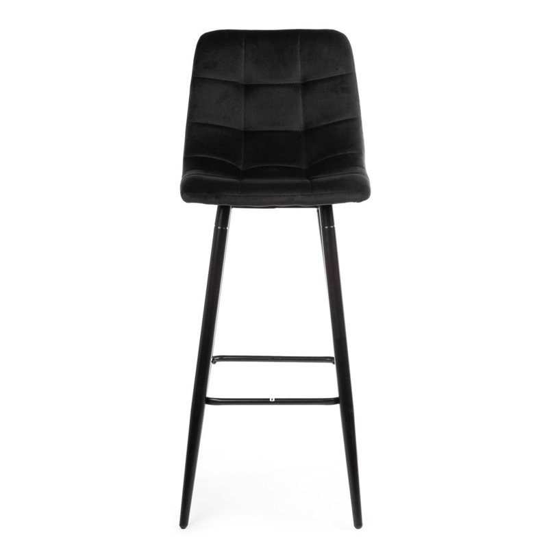 Holtzman Upholstered Adjustable Height Counter Stool with Solid Wood Frame
