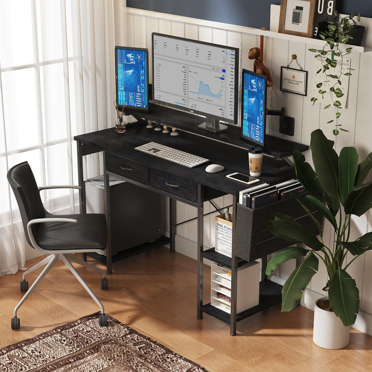 47 inches Computer Desk with Monitor Shelf