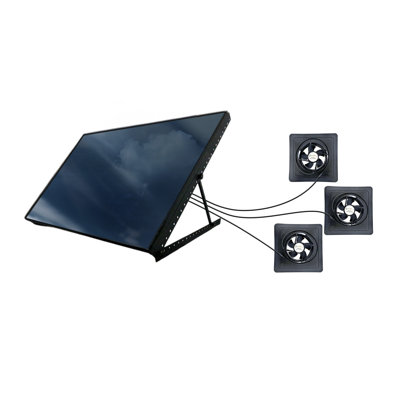 SOLAR ATTIC FAN - 120W308-FLEX MODULAR SOLAR POWERED FAN
