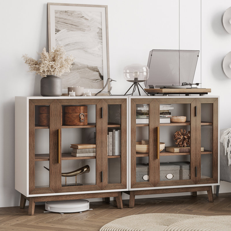 Cailem Curio Cabinet 31.5'' W, Brown