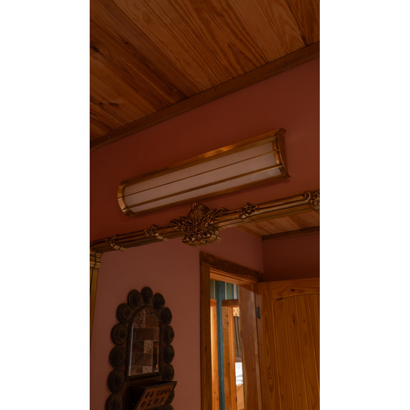 LEDA Wall Sconce, 7" H x 7" W x 18" D