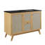 Meuble-lavabo double autoportant 48 po avec plateau en bois manufacturé Modway Soma-93249787-93249790