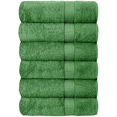 Serviettes de bain 100% coton Hotel & Spa (ensemble de 6)