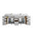 84'' Double Bathroom Vanity with Top-76154305-76155843