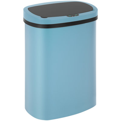 13 Gallon Trash Can Kitchen Trash Can Automatic Garbage Can With Lid Touch Free High-Capacity Motion Sensor For Kitchen Bedroom Bathroom Office Wateproof Trash Bin (1)