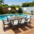 Sharelle 6-Person Outdoor Patio Dining Set – 7-Piece Set (Set of 7)