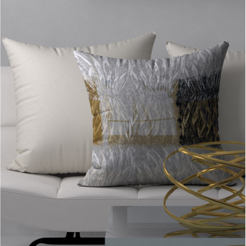 Housse de coussin carré Timeless Rosy, 18" x 18"