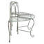 Abia Wrought Iron Outdoor Tree Bench-1349465083