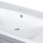 Meuble-lavabo de salle de bain avec lavabo simple, 2 portes à fermeture douce et un tiroir-66481056