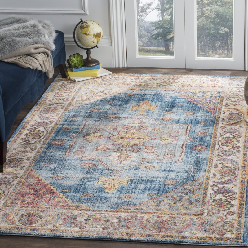 Soukaina Oriental Hand Woven Area Rug, Rectangle 183 x 274 cm