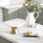 Marble Decorative Gold Cake Stand with Gold Base