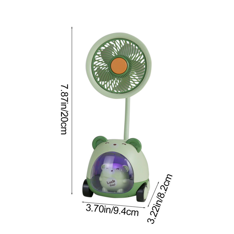 Ventilateur de taille-crayon kbndieu, Green