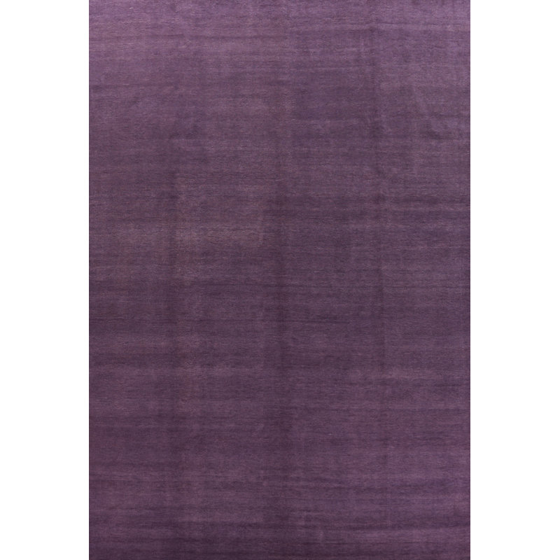 Tapis mauve moderne Gabbeh 10x14