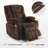 Dual Motor Power Recliner Lift Chair with Massage and Heat, Infinite Position-266503126