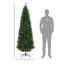 Sapin de Noël artificiel 7 pi mince, sapin, 818 pointes, arbre mince de 7 pi Easy Branch, sapin, ignifuge