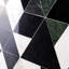 Prism 8x14 Triangle Polished Marble Mosaic Tile-239126531