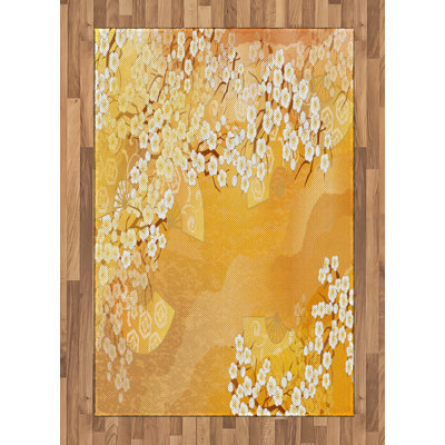 Domingo Floral Hand Woven Area Rug