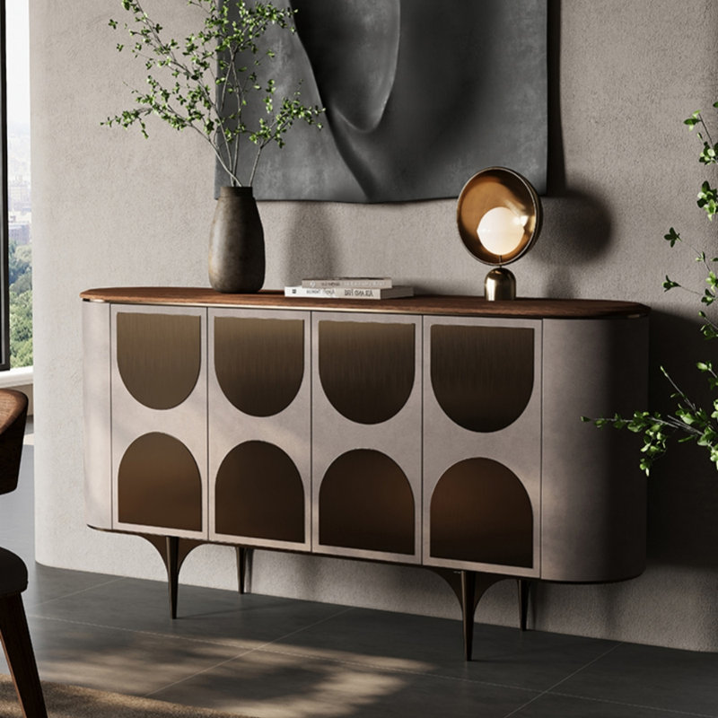 Buffet haut de gamme pour la maison, H 37,4 po x l 70,87 po x P 13,78 po