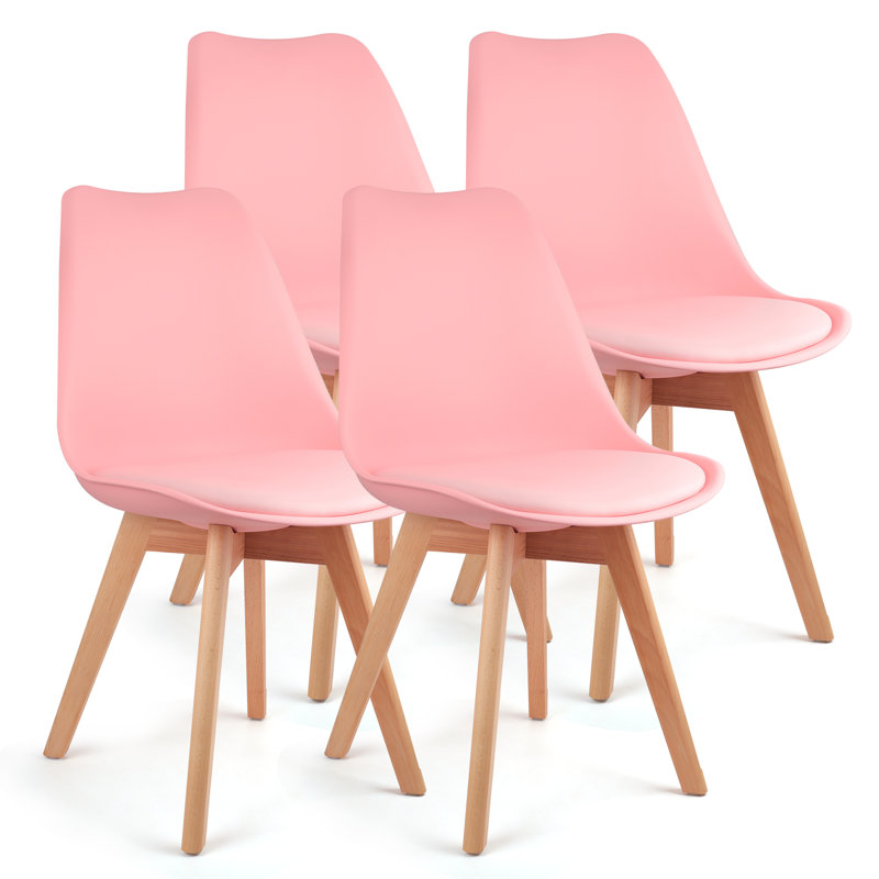 Chaise d'appoint Kelven, Rose
