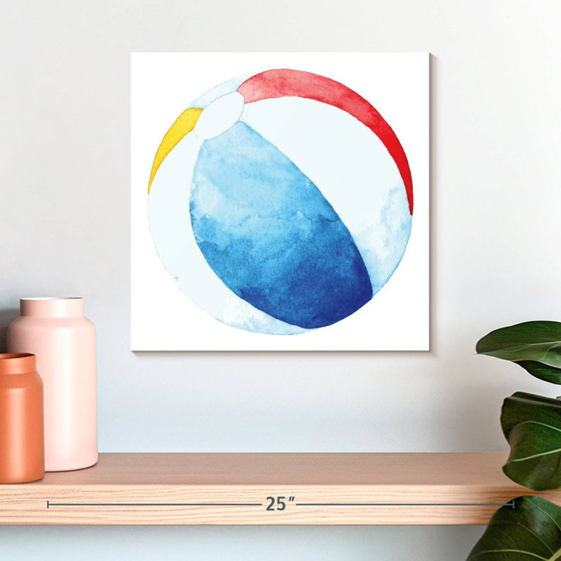 Ashelle Beach Ball, 16" H x 16" W
