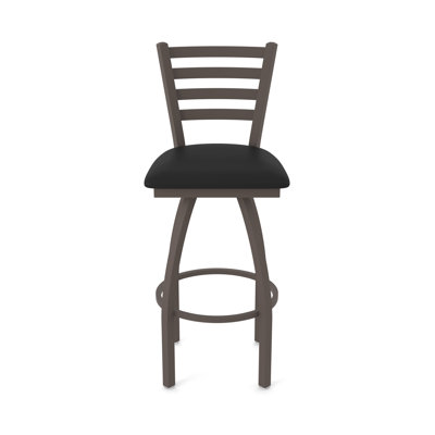Jackie Swivel Upholstered Counter Stool