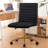 Modern Velvet Office Task Chair, Armless Swivel Computer Desk Chair for Home Office-721150932