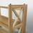 3-Shelf Folding Bookcase-2005448880
