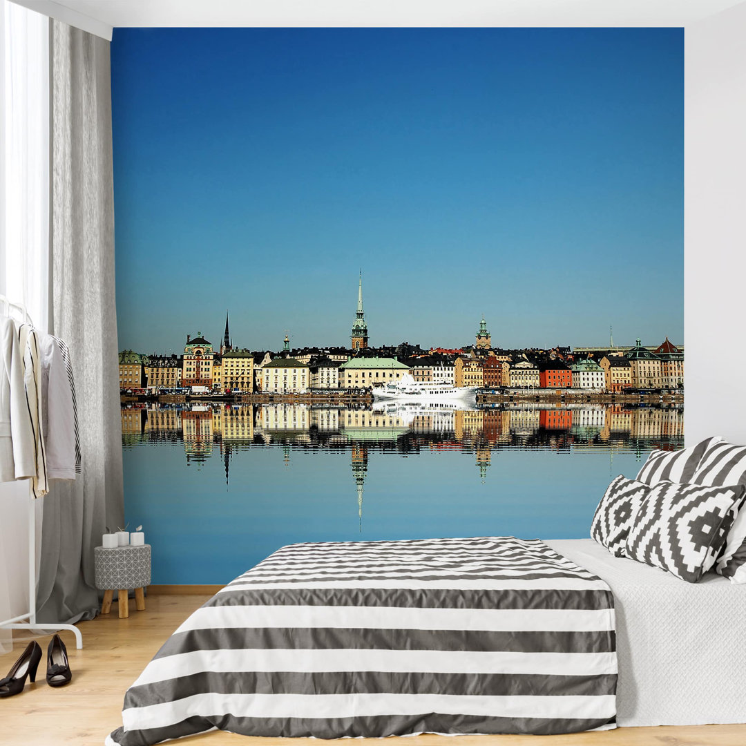 Pacific Stockholm 1.92m x 1.92m Textured Matte Peel & Stick Wall Mural