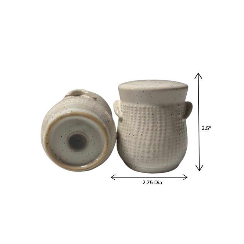 Potter's Stone Salt and Pepper Set