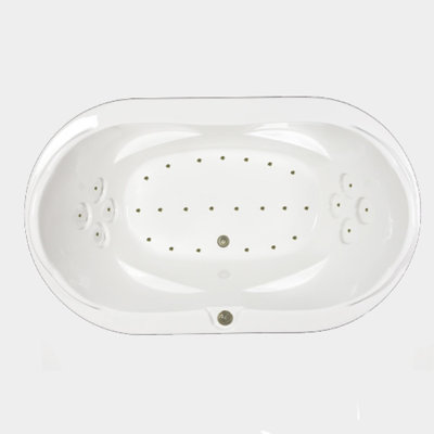 Baignoire 73" x 43" à air tombant