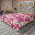 Coquille d'œuf, magenta et rose / motif floral