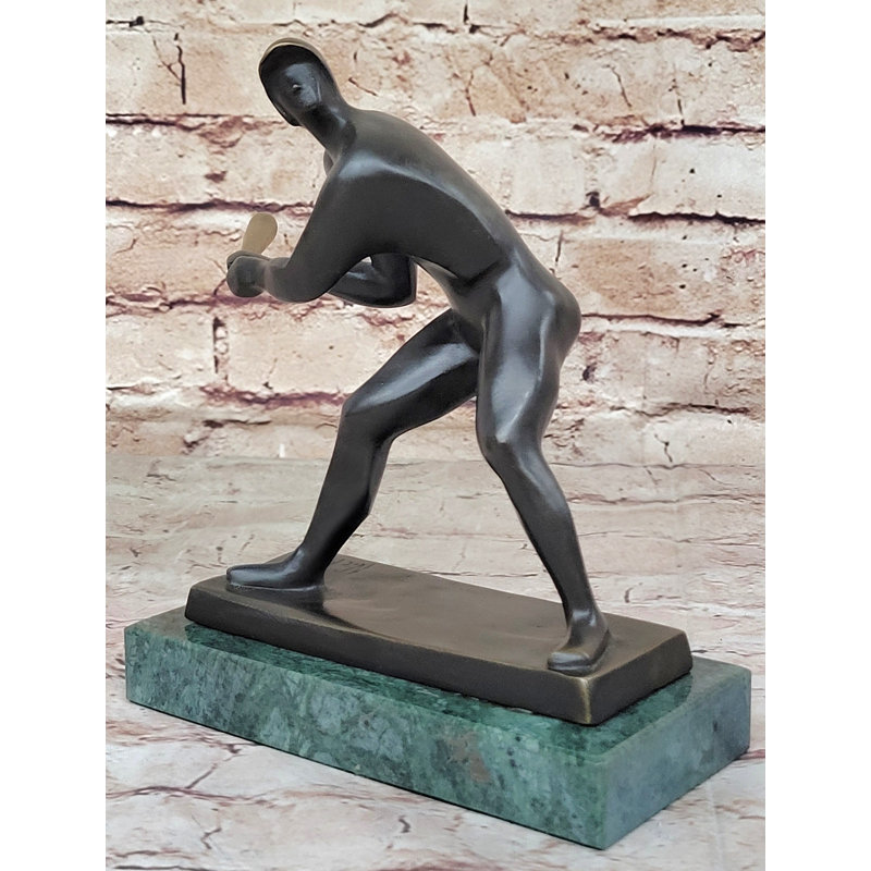 Sculpture en bronze signée Mario Nick