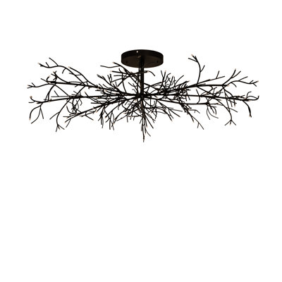 Lustre sphérique à DEL unique Elebeth