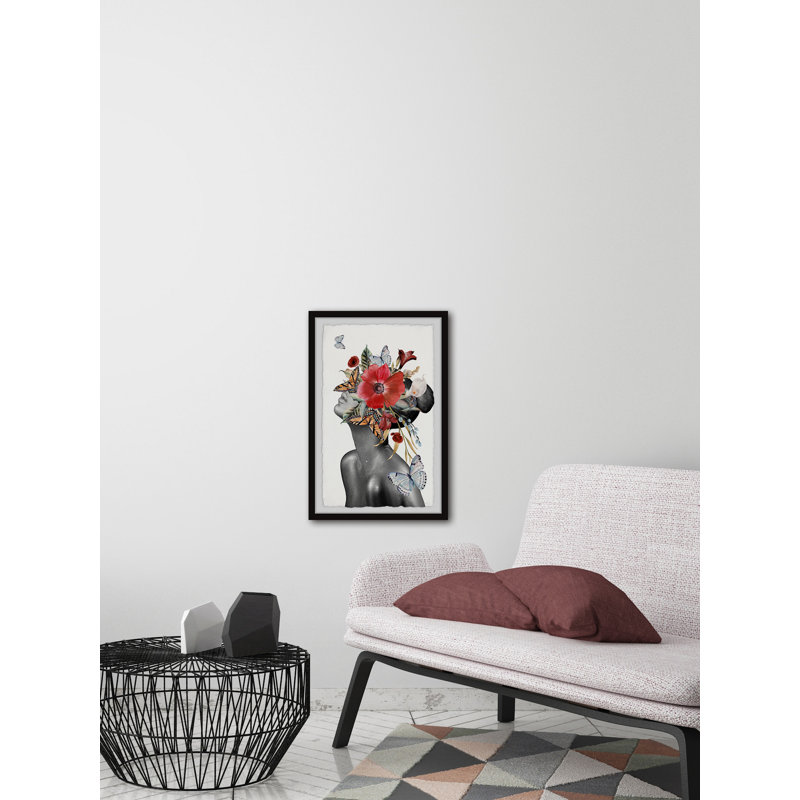 «Butterfly Bloom Sight», reproduction encadrée, H 18 po x l 12 po x P 1,5 po