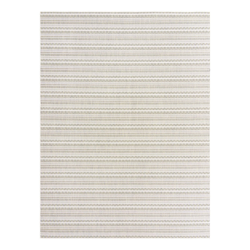 Striped Indoor / Outdoor Rug, Rectangle 10' x 13'