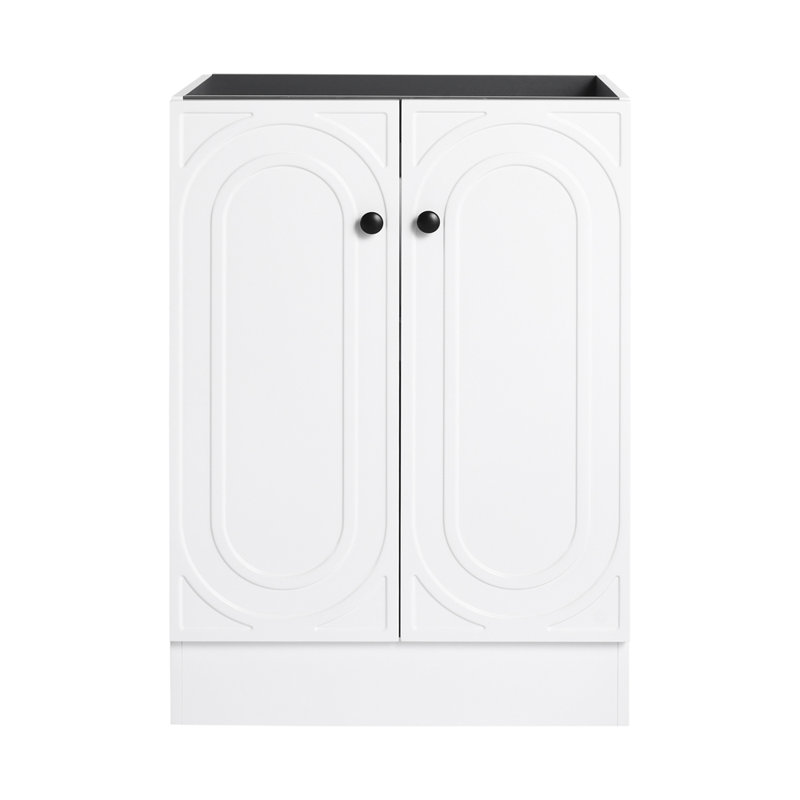 23.25'' Single Bathroom Vanity Base Only, White