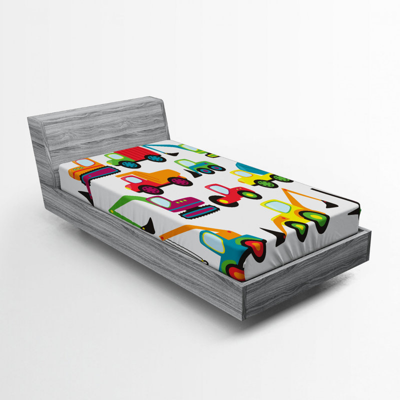 Microfiber Fitted Sheet, Twin Fitted Sheet