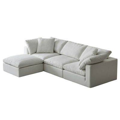 3 Seater and 1 Ottoman Sectional Sofas