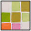 «Pastel Grid II Green», reproduction d'art sur toile par Art Remedy-119992958-123279027
