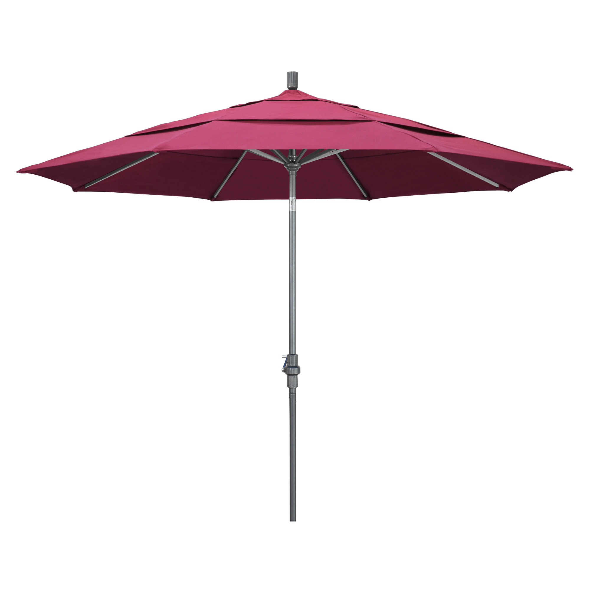 Broadmeade 132'' Sunbrella® Outdoor Umbrella, Canvas Hot Pink Sunbrella® Canvas