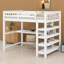 Lit mezzanine avec tablettes de rangement et bureau sous le lit-1290929854-1290929855