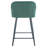 Ivanna Upholstered Counter Stool with Metal Frame-1541298684