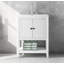 Meuble-lavabo simple 24 po avec plateau en céramique Starlisa
