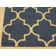 Stylish and Durable Durrant Hand Tufted Wool Classic Indoor Blue Rectangle Area Rugs