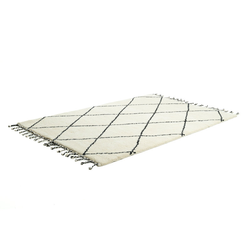 Geometric Hand Woven Area Rug, Rectangle 170' x 240'