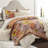 Tangerine Standard Cotton 3 Piece Quilt Set-1470066137