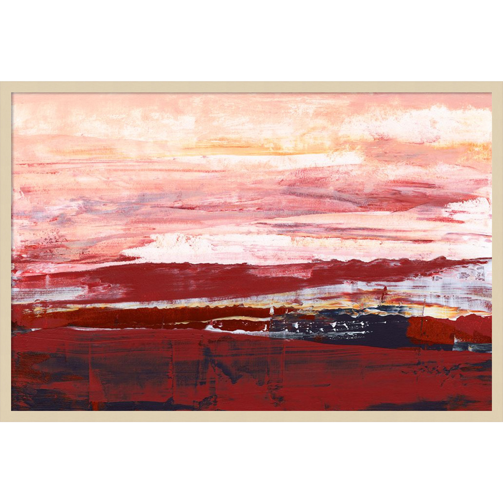 Summerset I Print by Sharon Gordon, Brown, 28" H x 41" W